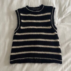 Zara Striped Sweater Vest